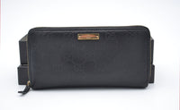 Portefeuille Gucci Zippy Long En Cuir Noir Guccissima