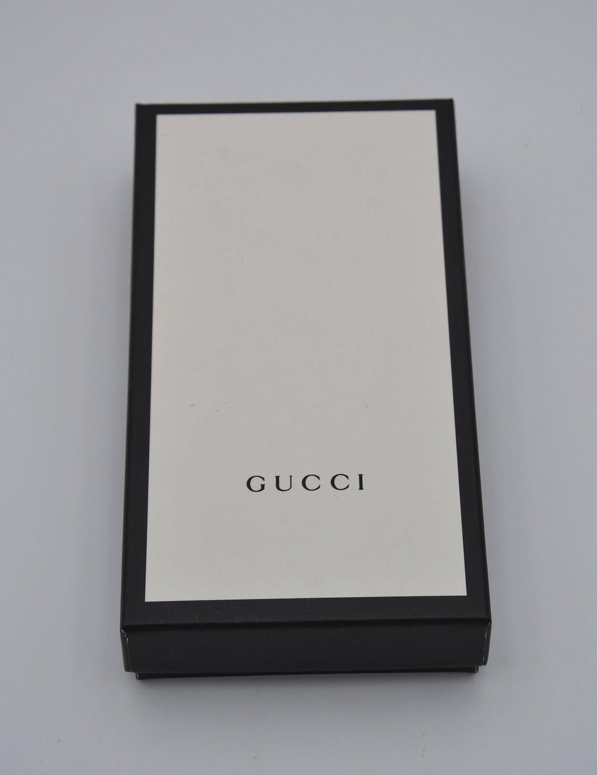 Portefeuille Gucci Zippy Long En Cuir Noir Guccissima