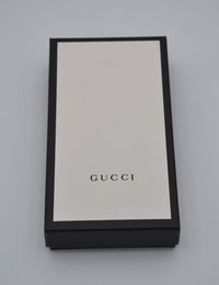 Portefeuille Gucci Zippy Long En Cuir Noir Guccissima