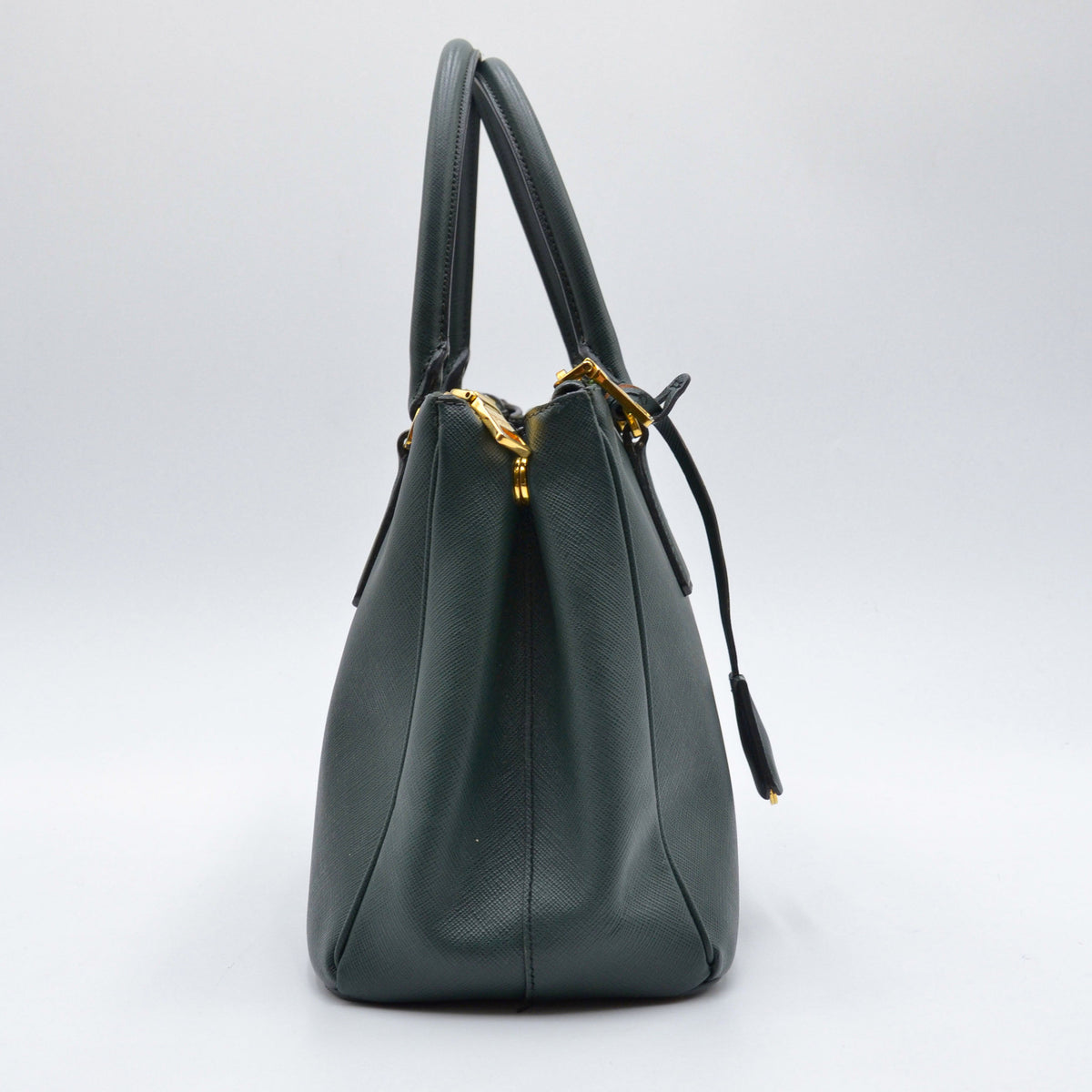 Galleria Small double zip Saffiano