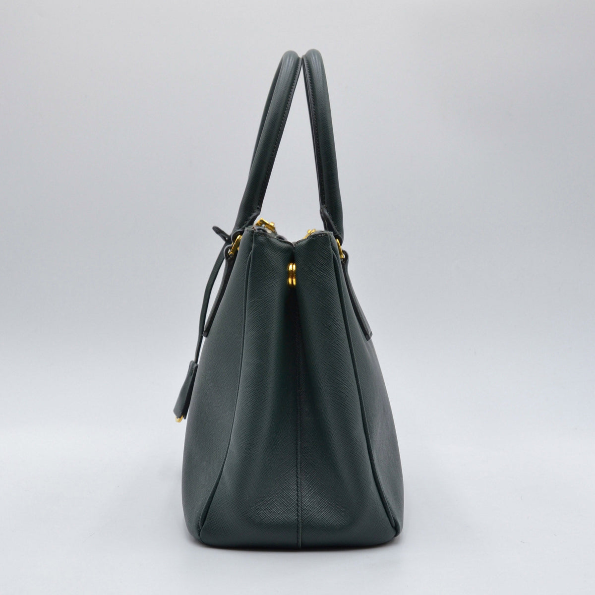 Galleria Small double zip Saffiano