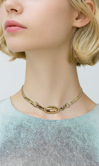 Vintage Givenchy Gold Plated Necklace