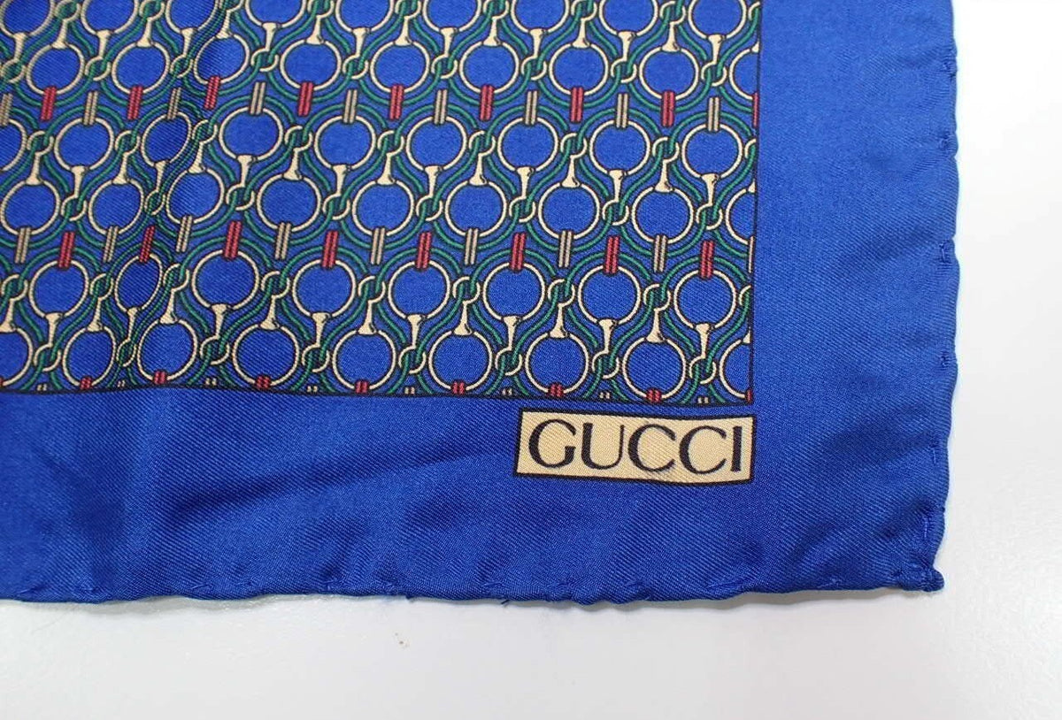Vintage Gucci Bandana Silk Scarf