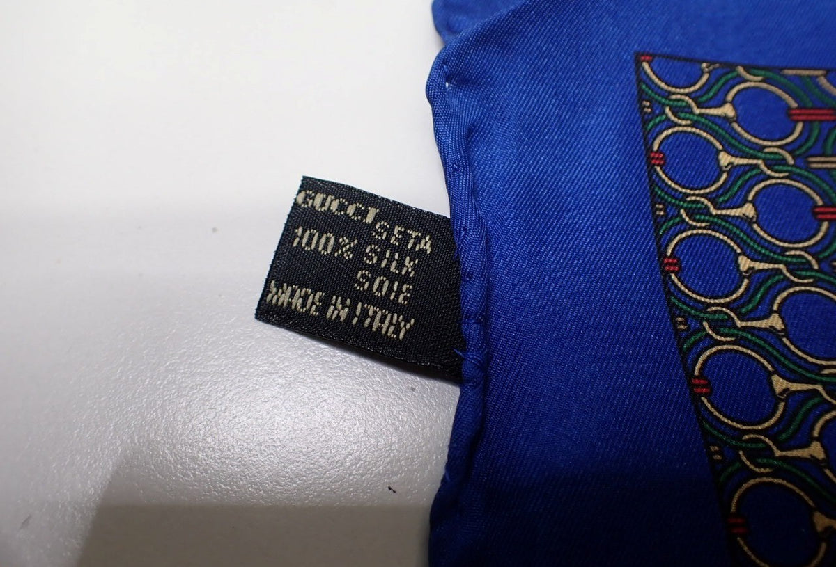 Vintage Gucci Bandana Silk Scarf