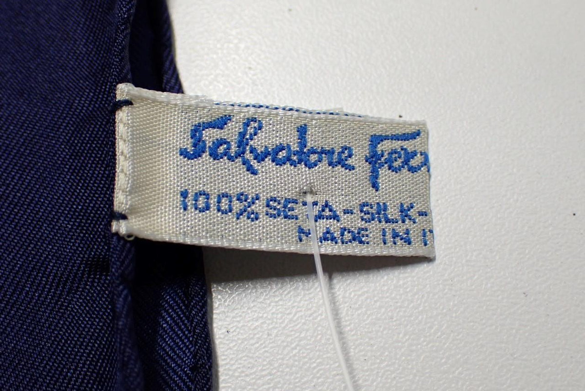 Salvatore Ferragamo Silk Scarf – Sleeping Leopard Jungle Print