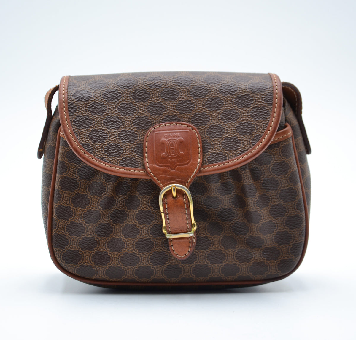 Sac Céline Macadam vintage crossbody