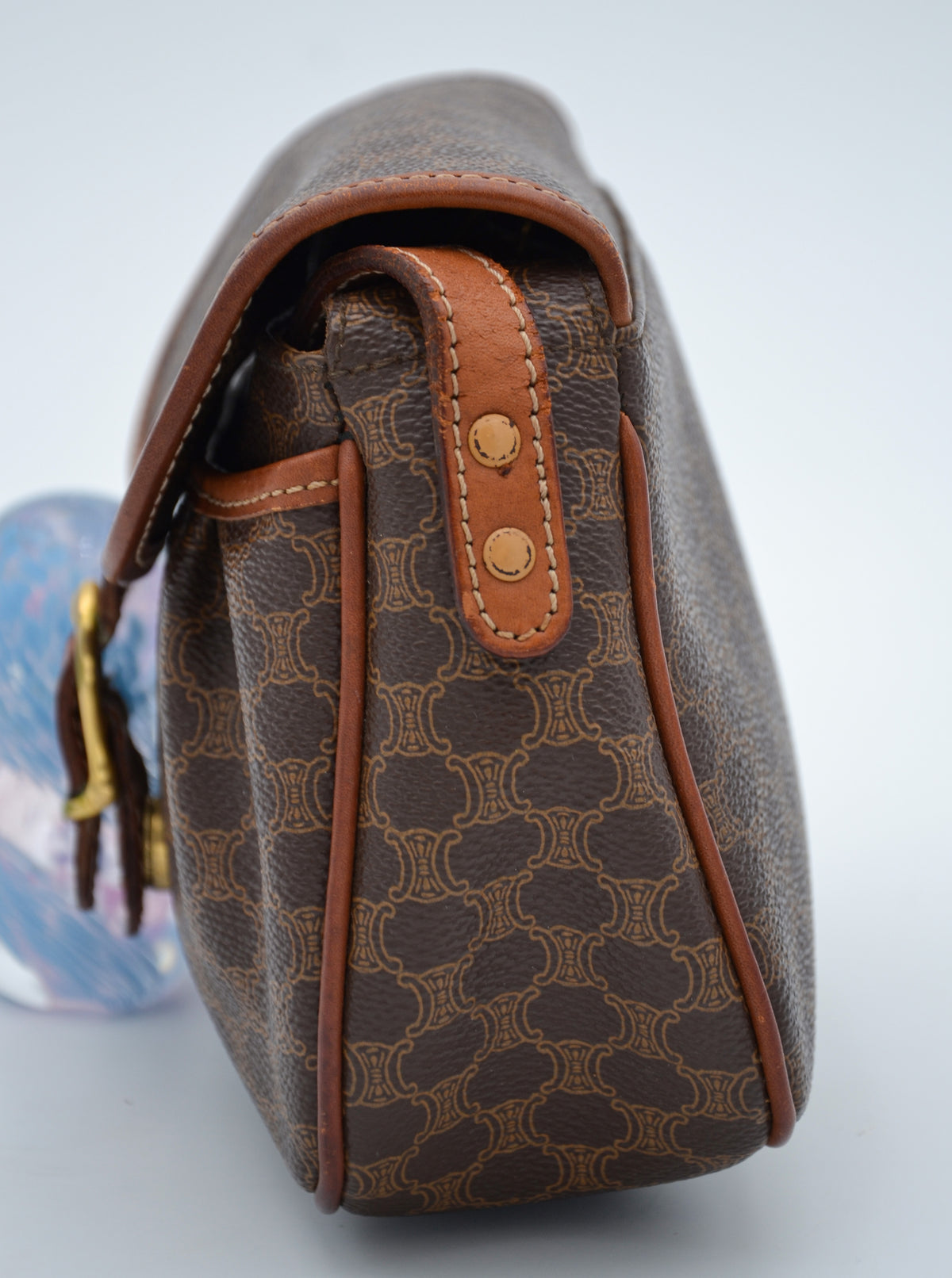 Sac Céline Macadam vintage crossbody