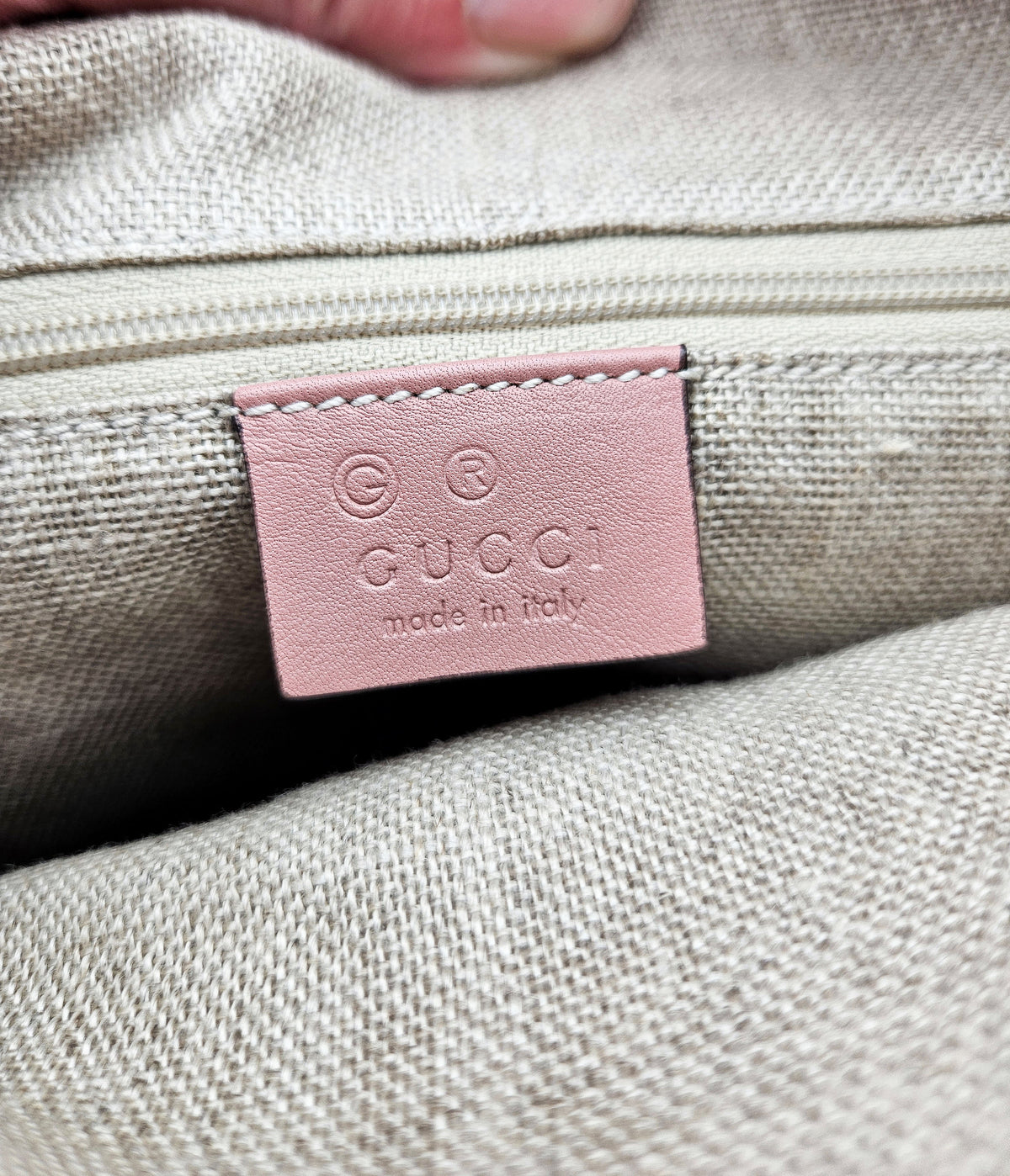 Sac Gucci Guccissima Bree Rose