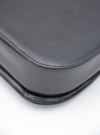 Sac Gucci vintage en cuir box noir