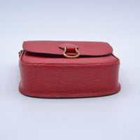 Louis Vuitton Saint Cloud PM Cuir Épi Rouge