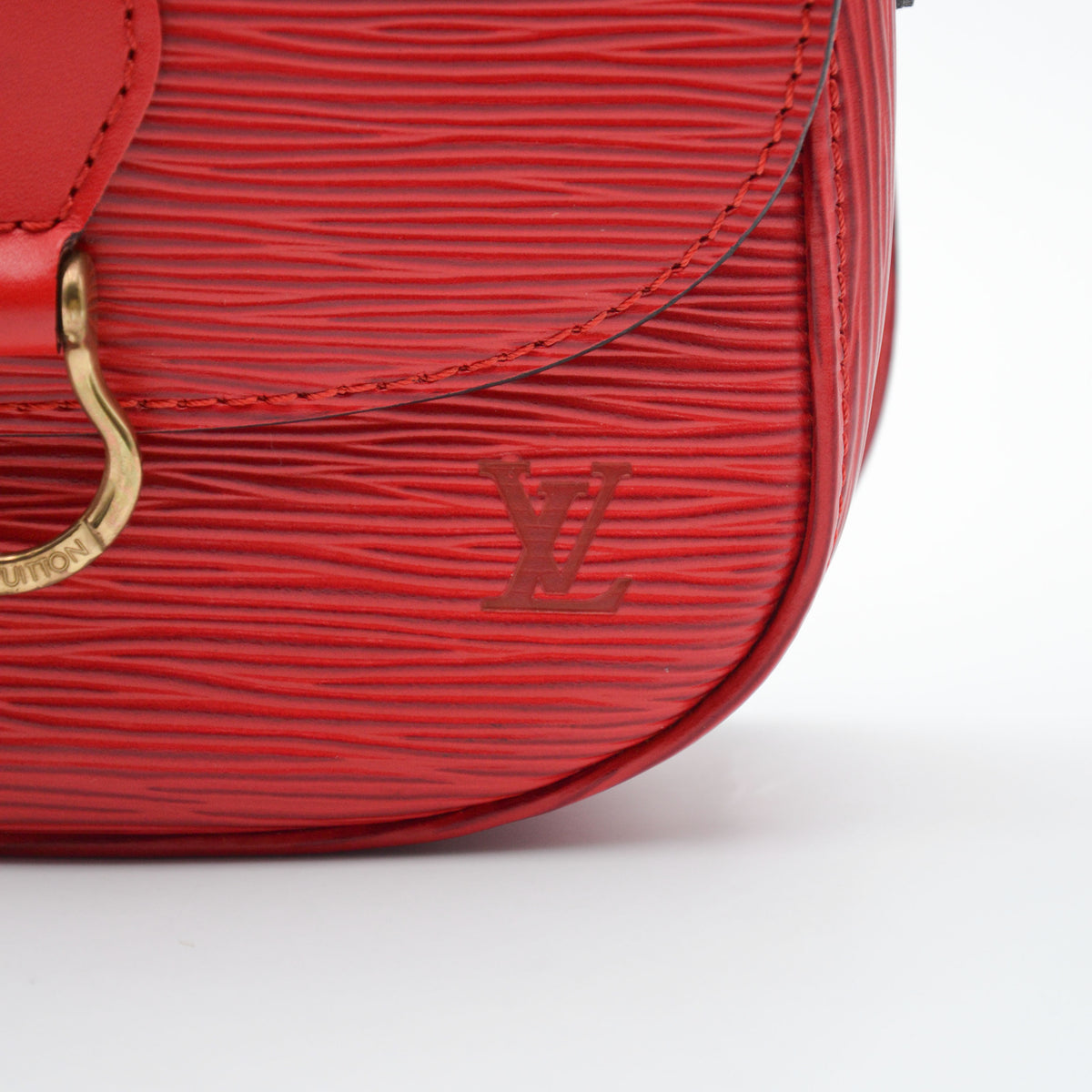 Louis Vuitton Saint Cloud PM Cuir Épi Rouge