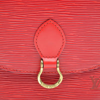 Louis Vuitton Saint Cloud PM Cuir Épi Rouge