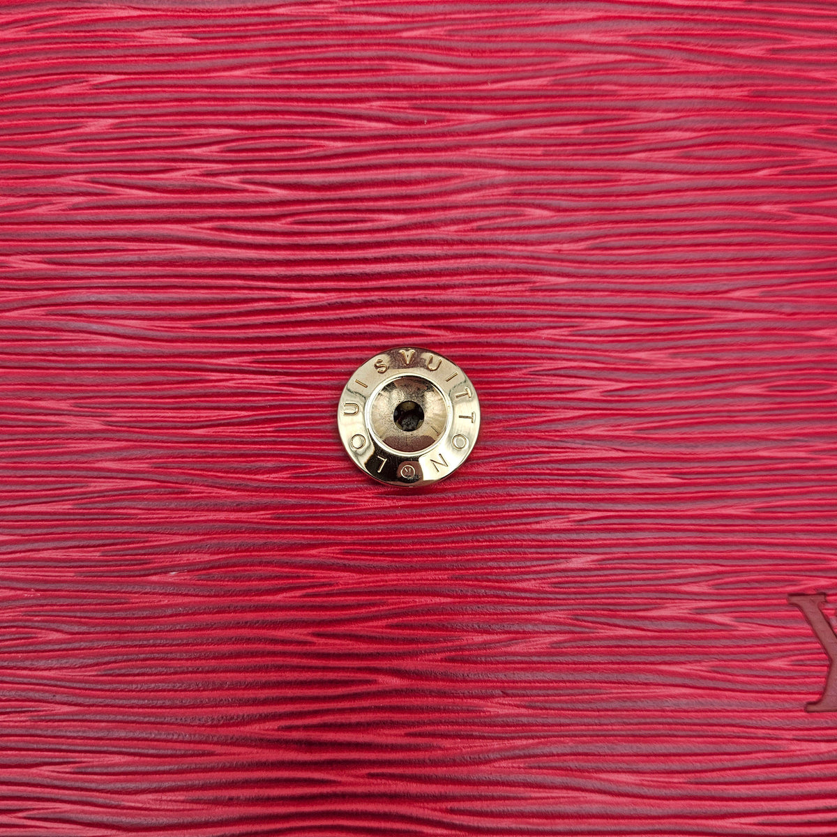Louis Vuitton Saint Cloud PM Cuir Épi Rouge