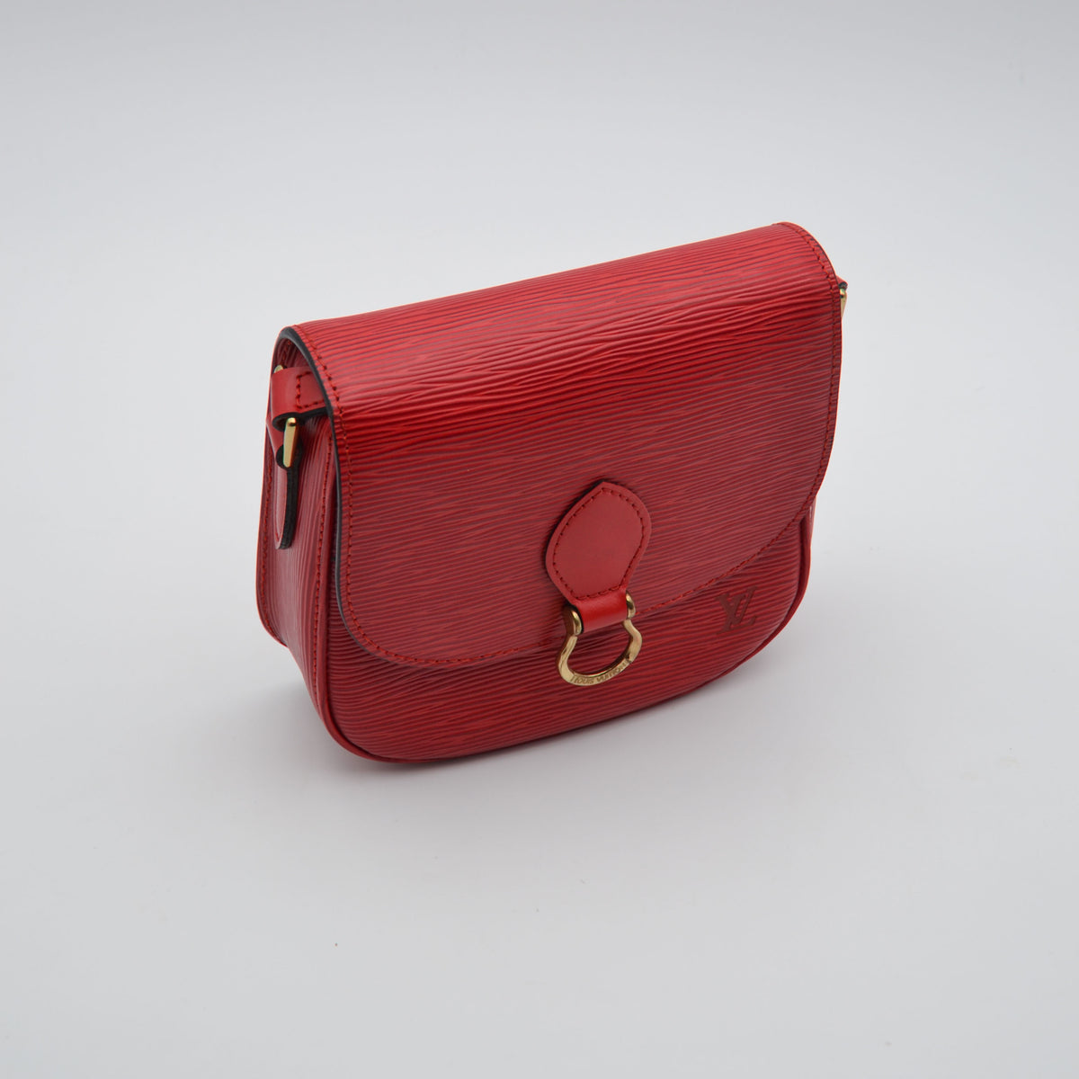 Louis Vuitton Saint Cloud PM Cuir Épi Rouge