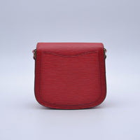 Louis Vuitton Saint Cloud PM Cuir Épi Rouge