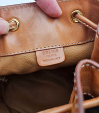 Sac Seau Céline Macadam Moyen Modèle Vintage