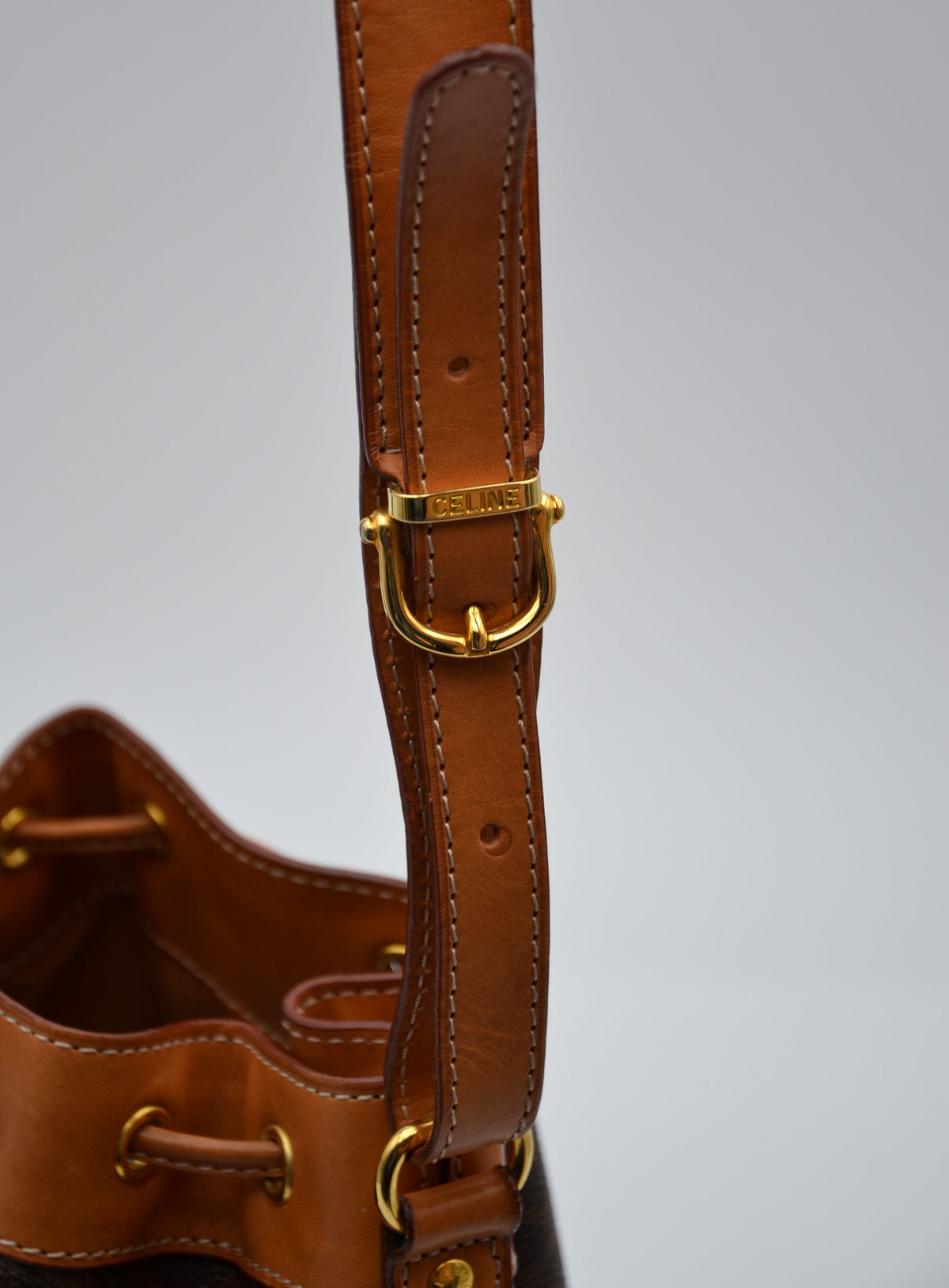 Sac Seau Céline Macadam Moyen Modèle Vintage