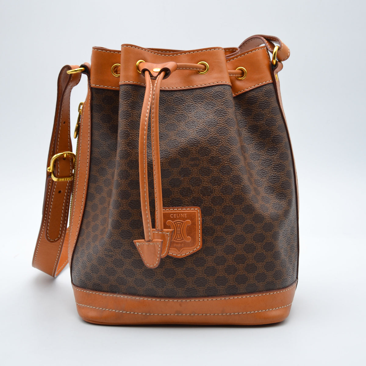 Sac Seau Céline Macadam Moyen Modèle Vintage