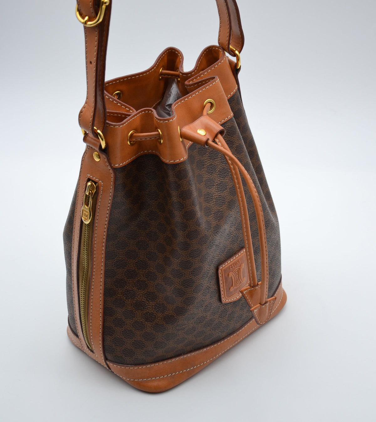 Sac Seau Céline Macadam Moyen Modèle Vintage