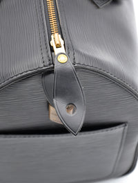 Sac Louis Vuitton Speedy 35 Cuir Epi Noir
