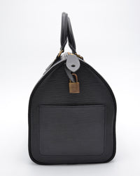 Sac Louis Vuitton Speedy 35 Cuir Epi Noir