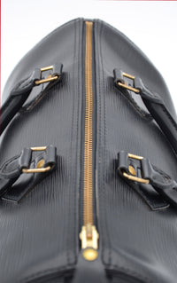 Sac Louis Vuitton Speedy 35 Cuir Epi Noir
