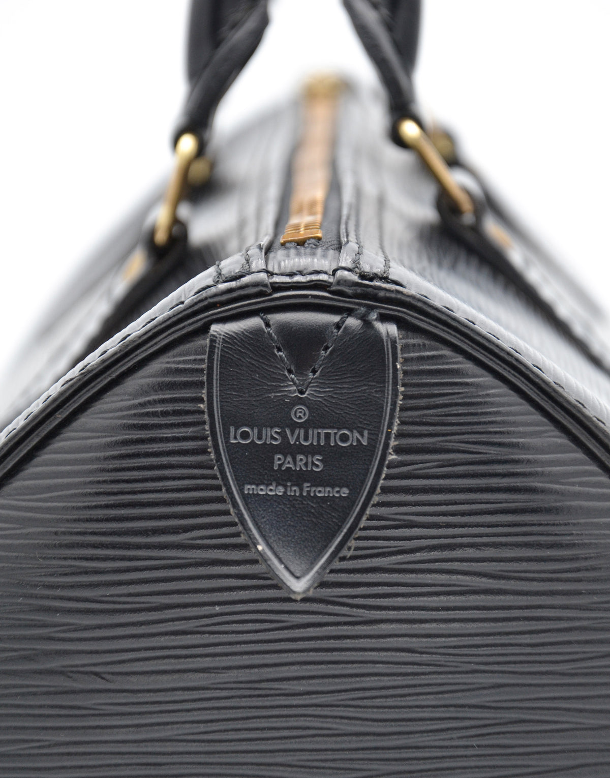 Sac Louis Vuitton Speedy 35 Cuir Epi Noir