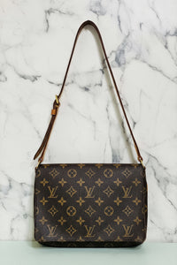 Louis Vuitton Musette Tango Shoulder Bag in Monogram Canvas