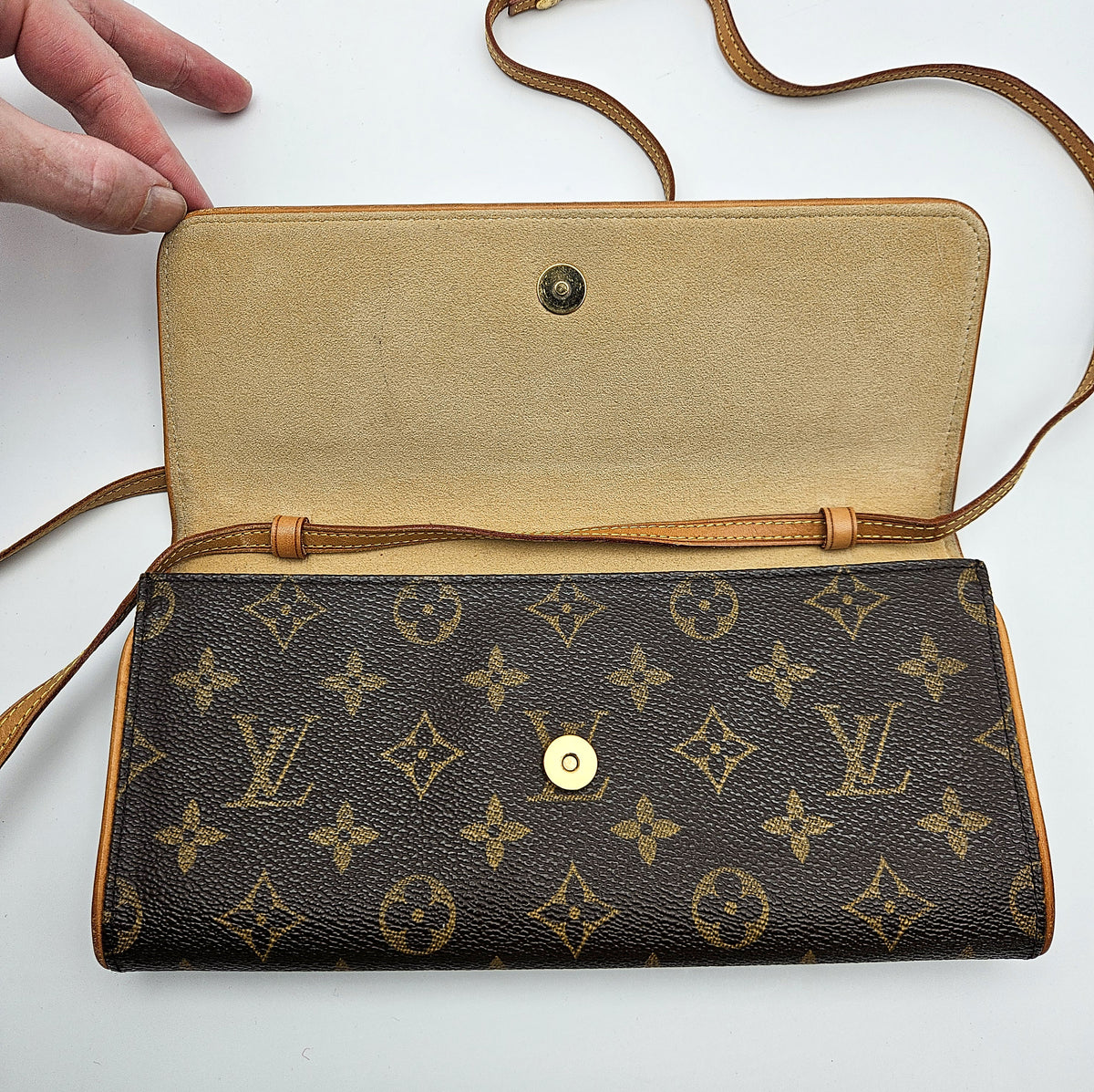 Pochette Louis Vuitton Twin GM Monogram Vintage