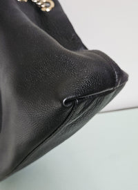 Sac à bandoulière en cuir noir Gucci Soho