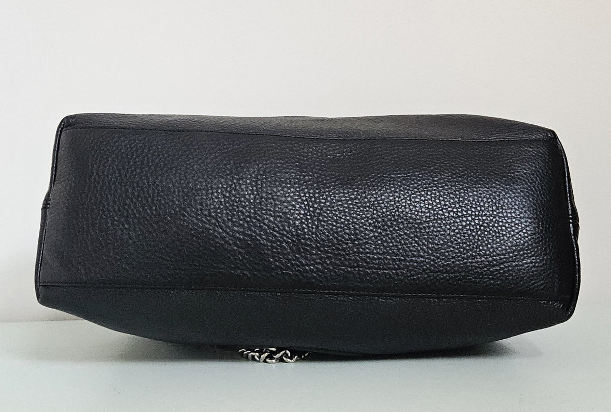 Sac à bandoulière en cuir noir Gucci Soho