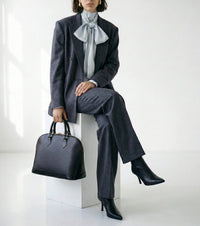 Sac Louis Vuitton Alma PM Cuir Épi Noir Vintage