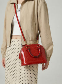 Sac Louis Vuitton Alma BB Vernis Rouge