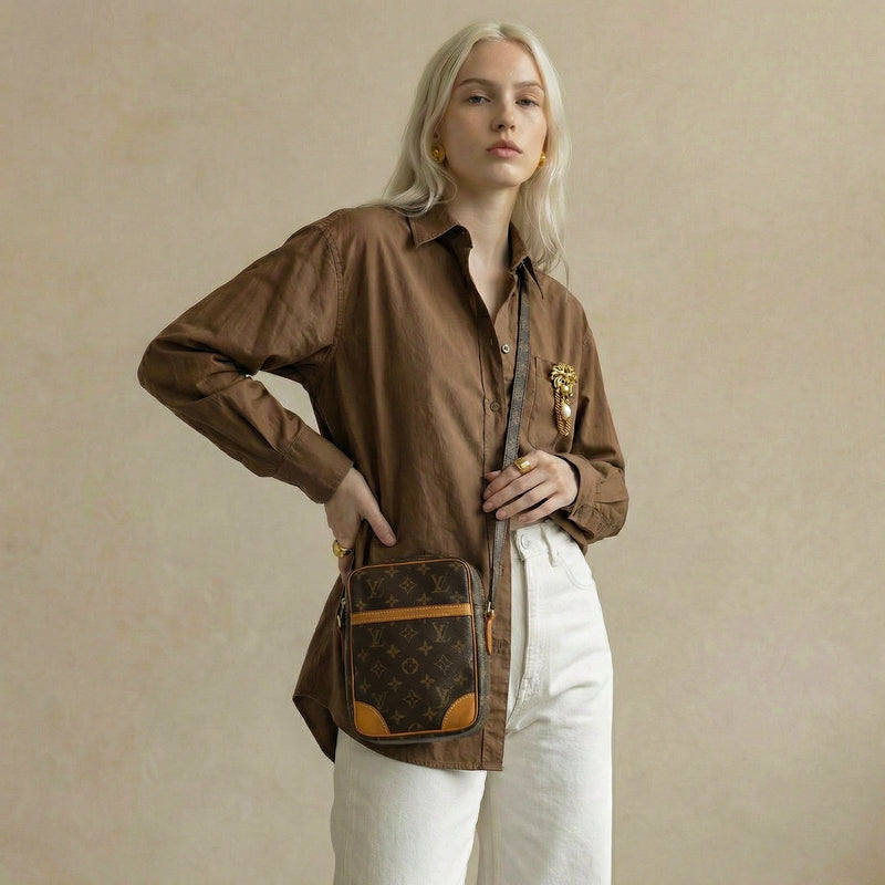 Danube Monogram crossbody