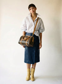 Sac Céline Boston Macadam bandoulière vintage