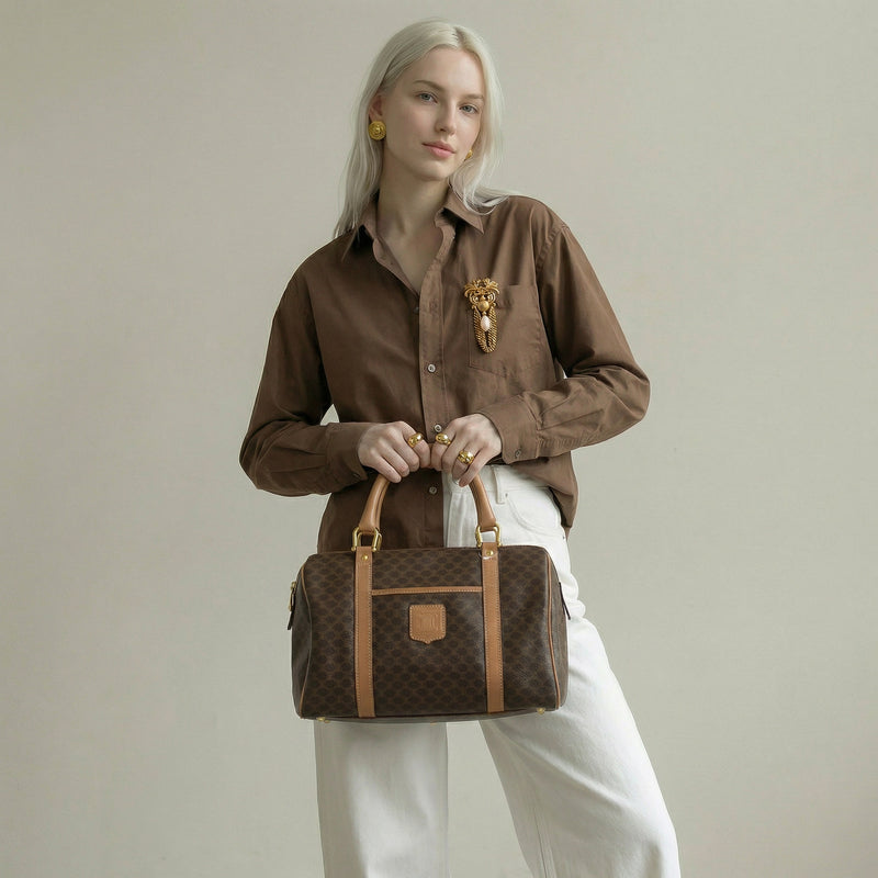 Sac Céline Boston Macadam