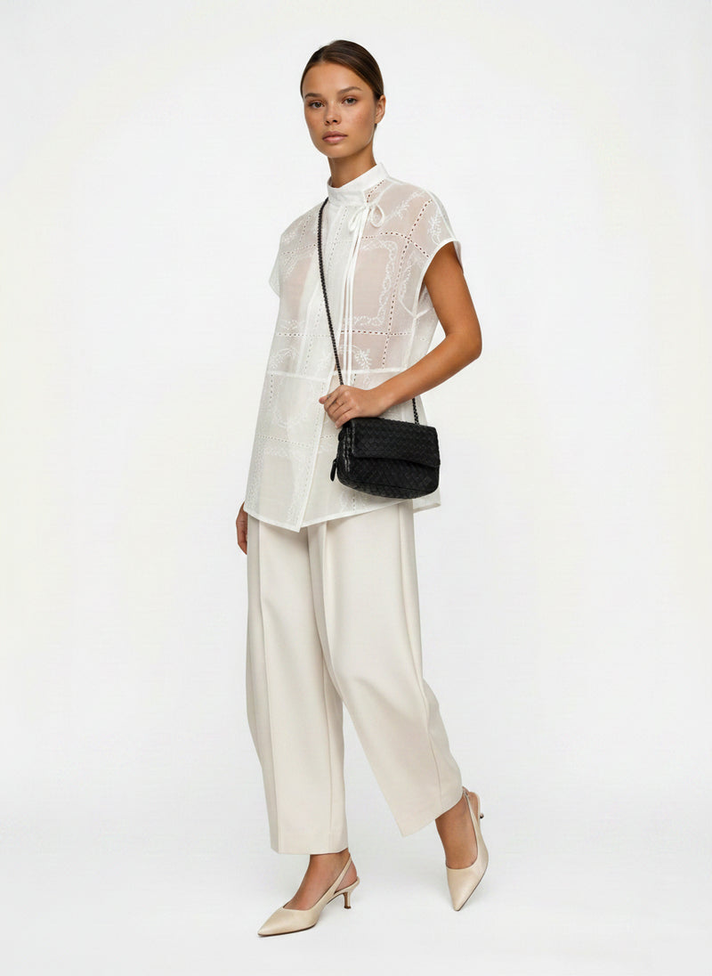 Bottega Veneta Mini Bag Intrecciato Nappa Noir