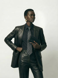 Portefeuille Bottega Veneta Long en Cuir Noir Intrecciato