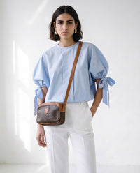 Céline Mini Camera Bag Macadam Vintage 1986