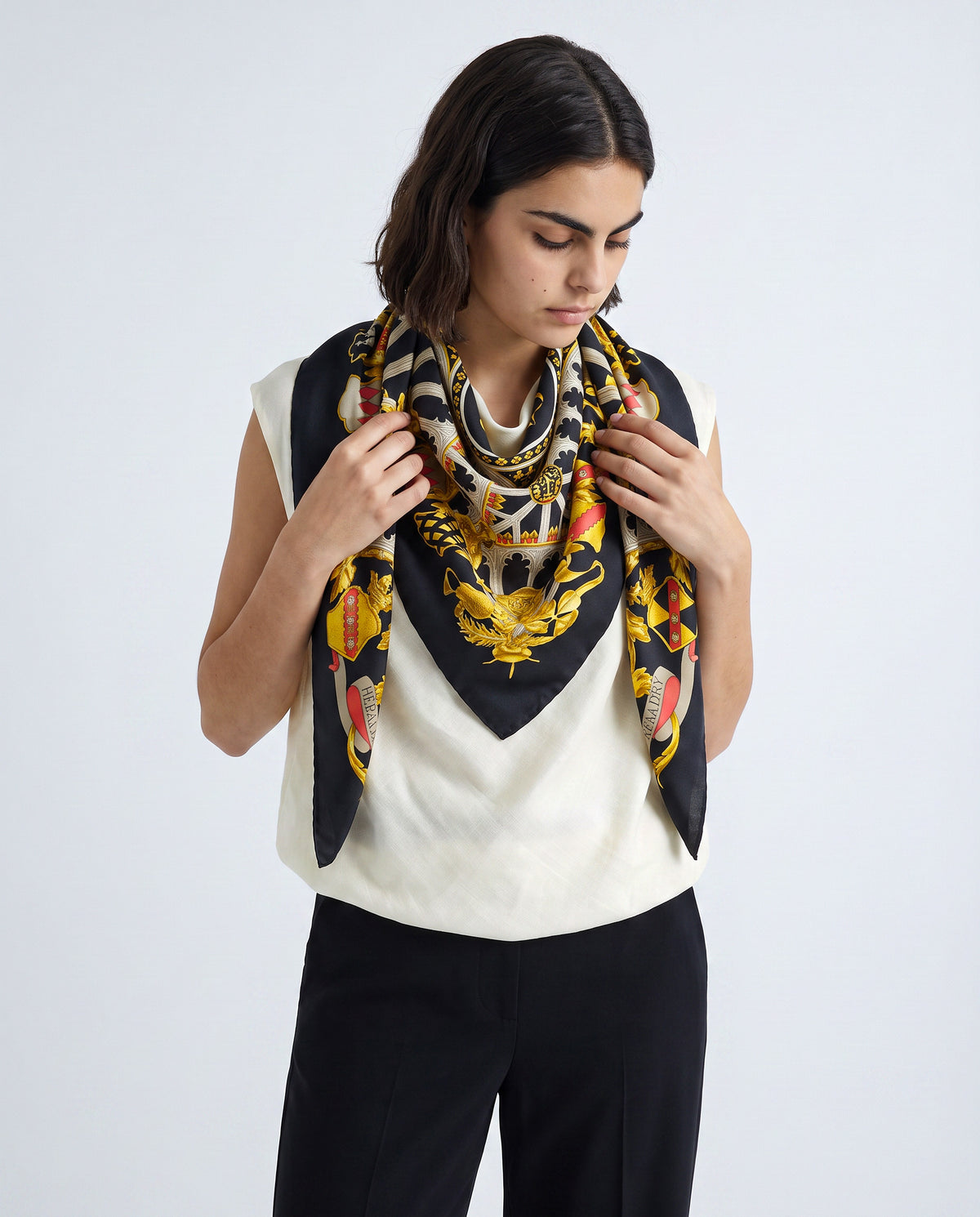 Foulard Hermès Heraldry