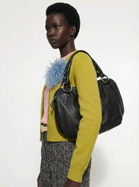 Sac Céline cuir grainé noir