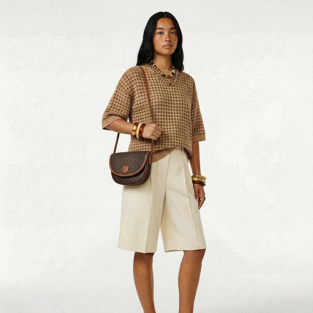 Sac Céline Crossbody Macadam Vintage