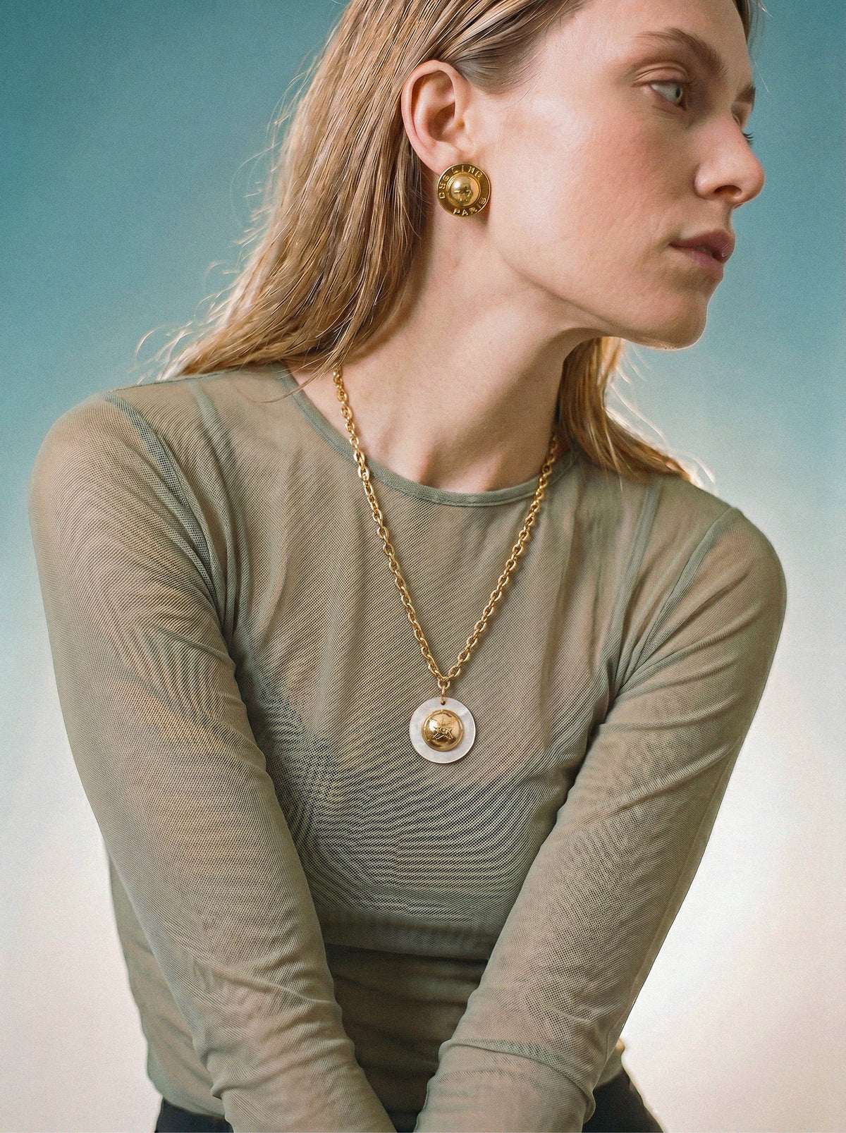 Céline Paris Collier Starball Vintage