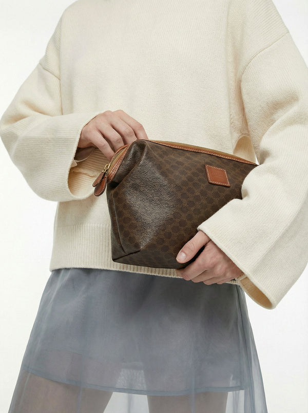 Trousse de Toilette Céline Macadam  Vintage