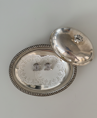 Celine Silver-Tone Triomphe Clip-On Earrings