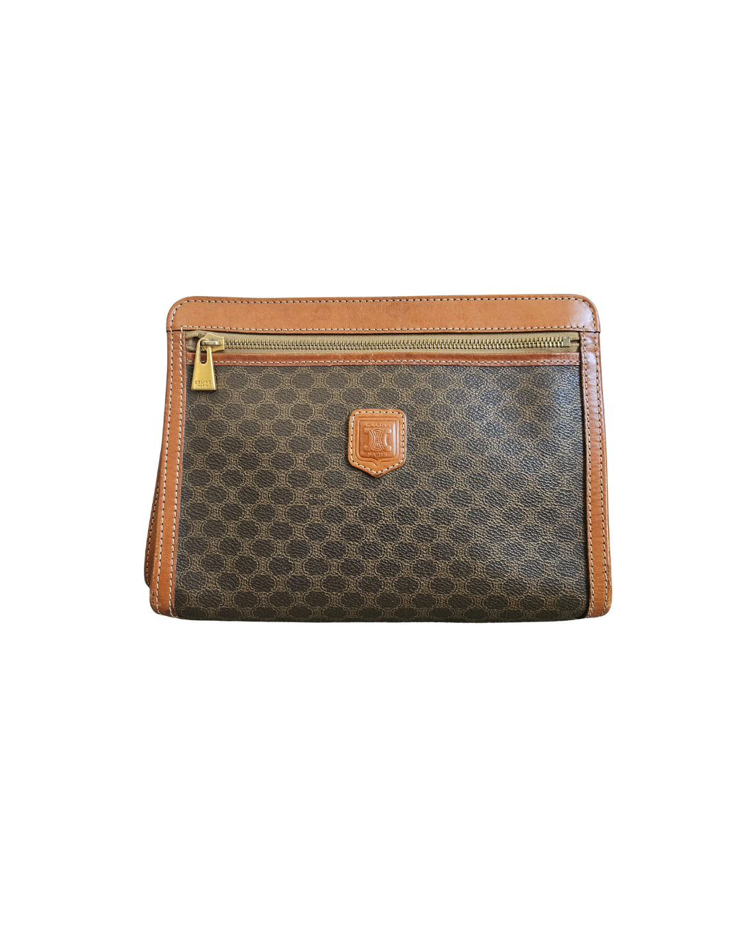 Vintage Celine Macadam Clutch Bag