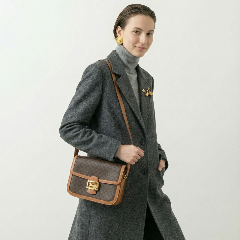 Sac Céline Macadam Vintage Horse Carriage