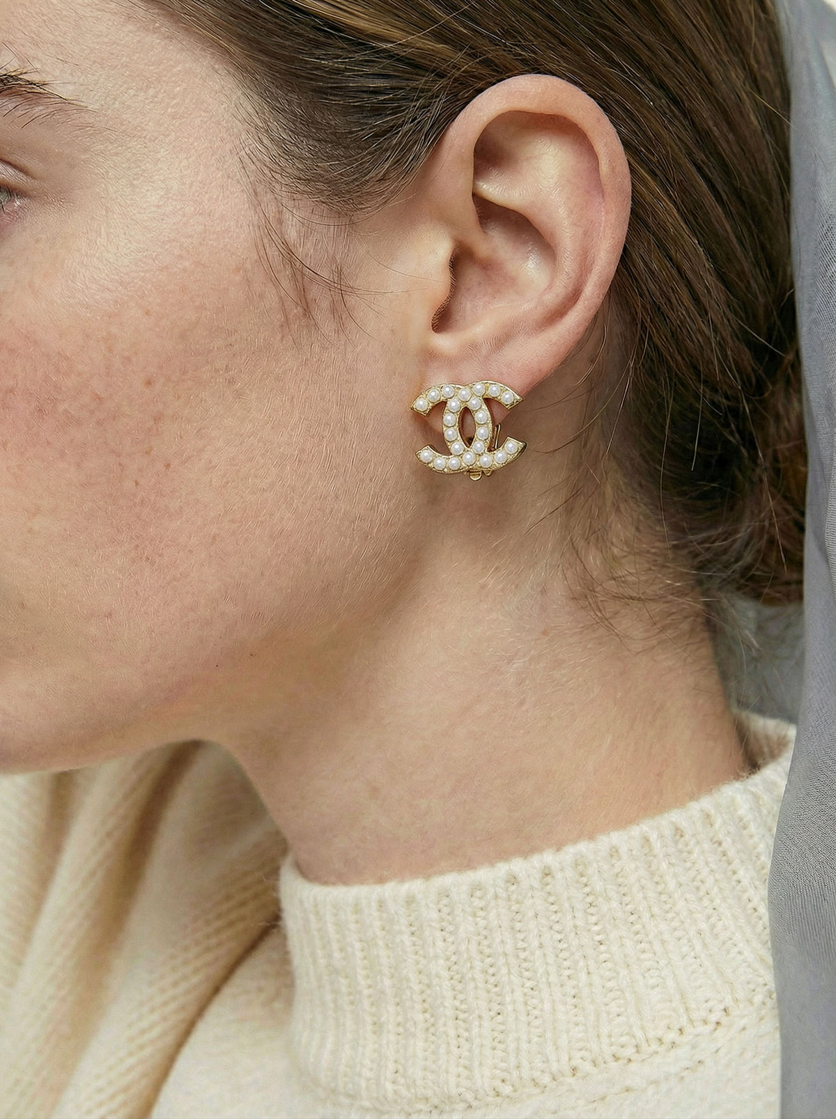 Chanel Boucles d'Oreilles Clips 2001