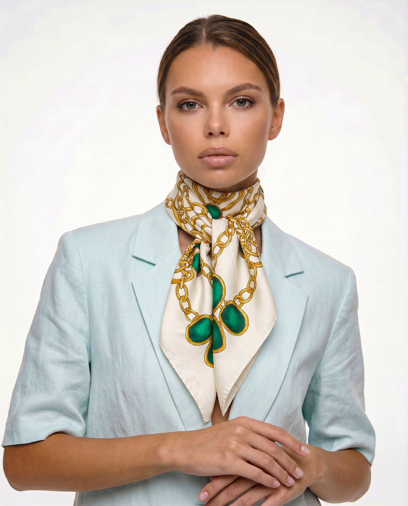 Foulard Chanel vintage années 90