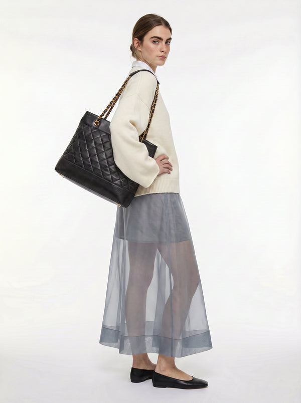 Chanel Tote Vintage Circle Coco Charm